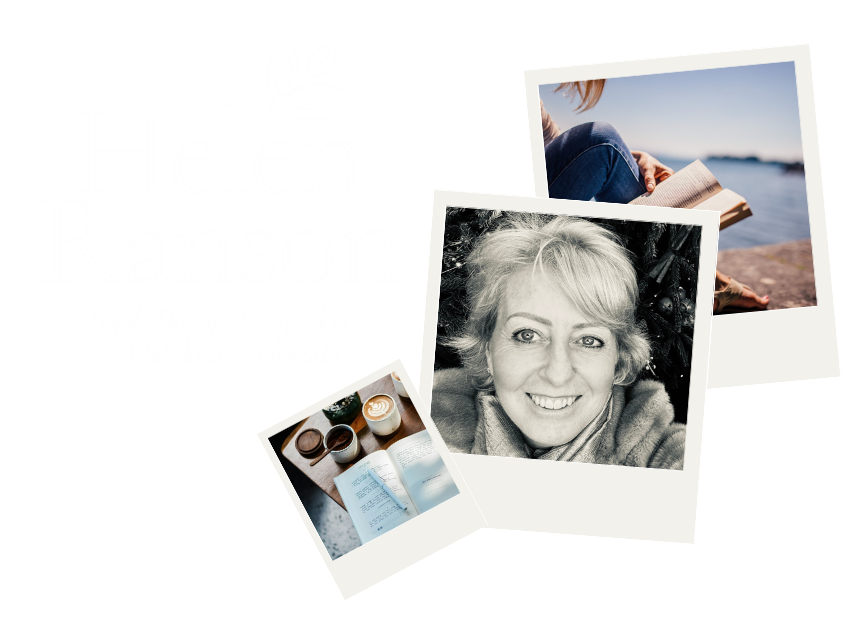 Photos of Helen Ranson, founder of The Wellbeing Directory